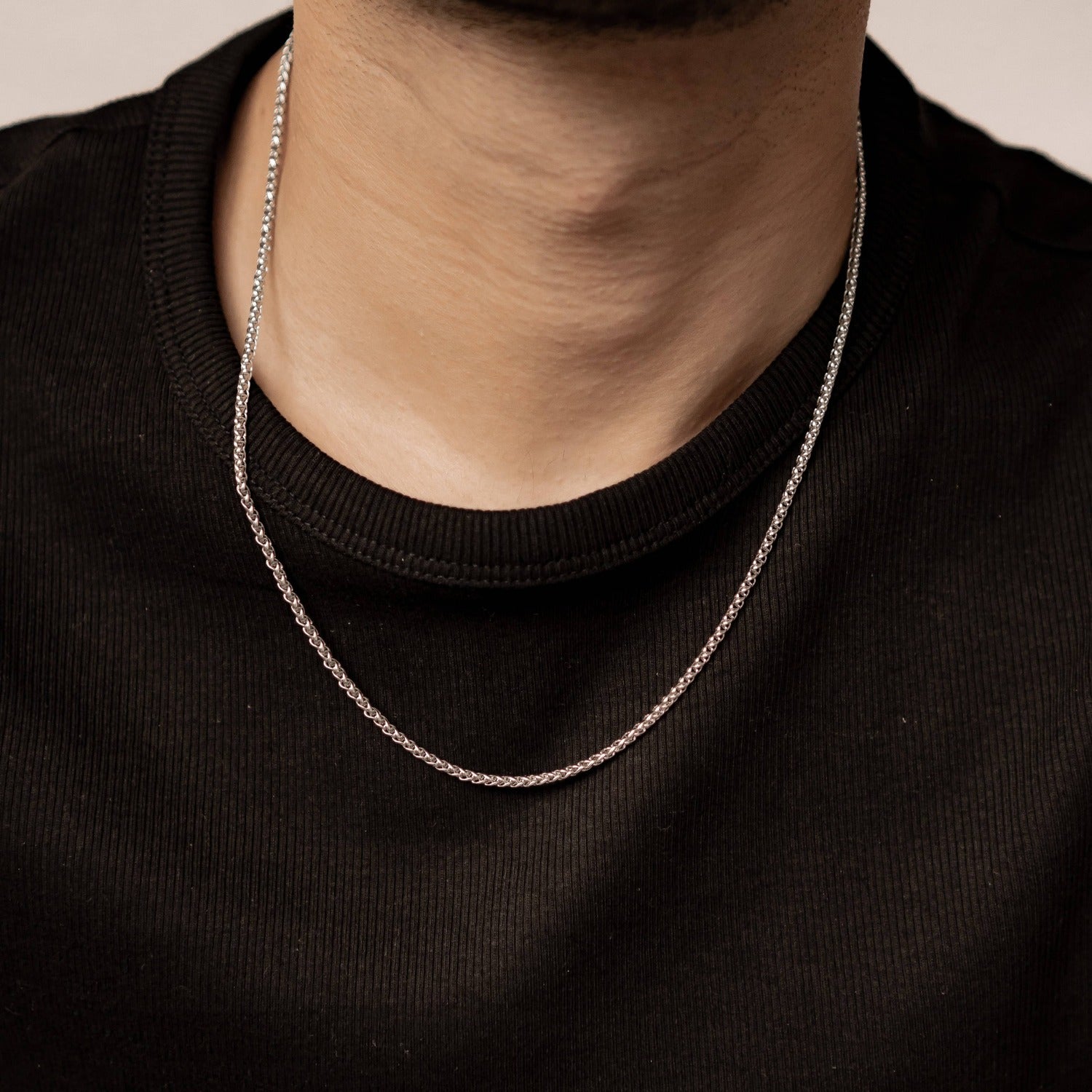 Wheat Chain Necklace Waterproof